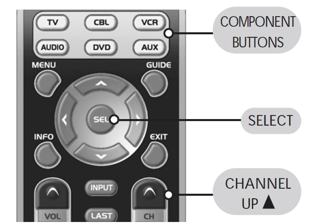 Universal Remote Control URC-R6 15