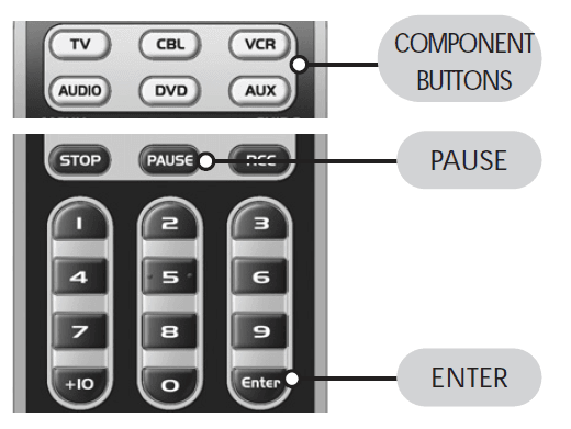 Universal Remote Control URC-R6 19