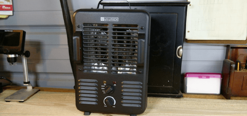Utilitech BNS-15U Indoor Electric Space Heater User Manual-feat