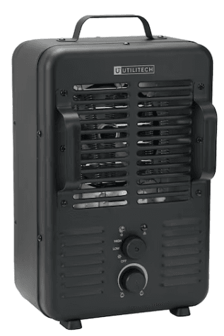 Utilitech BNS-15U Indoor Electric Space Heater User Manual-prod