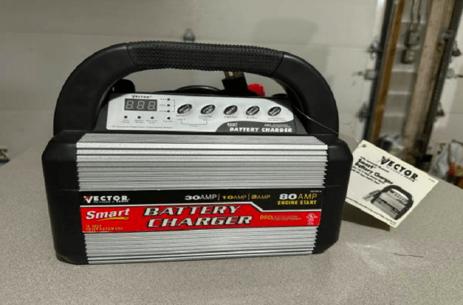 Vector VEC1095A 75 Amp Engine Battery Starter Owners Manual