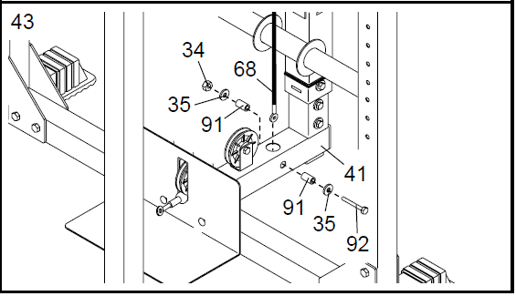 Weider Club C670 Weight Bench Home Gym User Manual-11