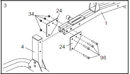 Weider Club C670 Weight Bench Home Gym User Manual-5