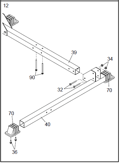 Weider Club C670 Weight Bench Home Gym User Manual-7