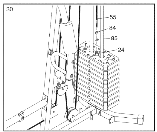 Weider Pro 6900 Home Gym User Manual Weider Pro 6900 Home Gym 33