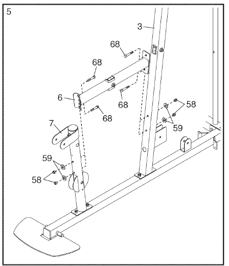 Weider Pro 6900 Home Gym User Manual Weider Pro 6900 Home Gym 5a