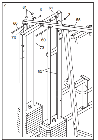 Weider Pro 9635 Home Gym Machine 11