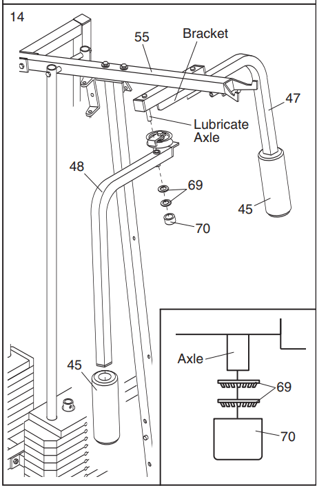 Weider Pro 9635 Home Gym Machine 16