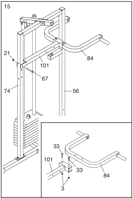 Weider Pro 9635 Home Gym Machine 17