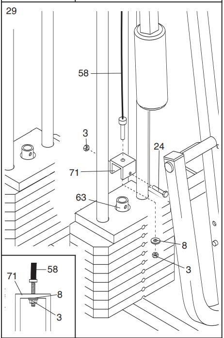 Weider Pro 9635 Home Gym Machine 31
