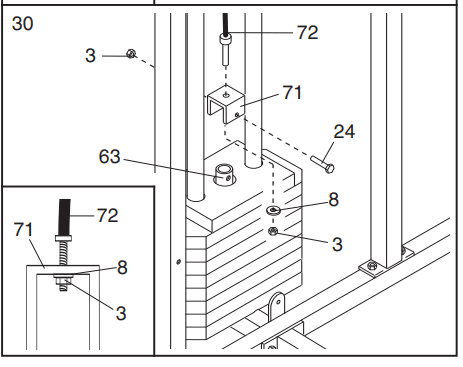 Weider Pro 9635 Home Gym Machine 32