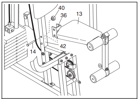 Weider Pro 9635 Home Gym Machine 44