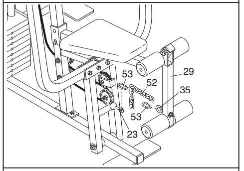 Weider Pro 9635 Home Gym Machine 45