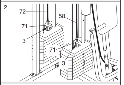 Weider Pro 9635 Home Gym Machine 49