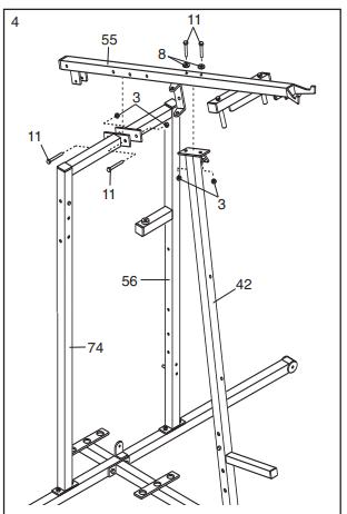 Weider Pro 9635 Home Gym Machine 6