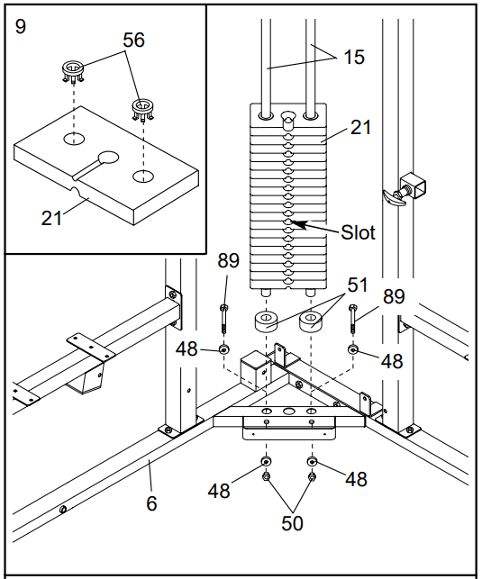 Weider WESY59101 Home Gym 11