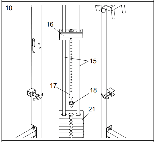 Weider WESY59101 Home Gym 12