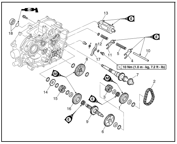 Yamaha YFM 400 Bigbear Kodiak ATV Service Manual-27