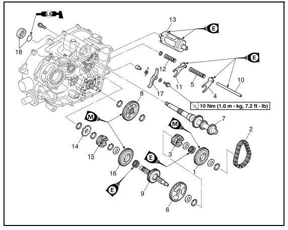 Yamaha YFM 400 Bigbear Kodiak ATV Service Manual-29