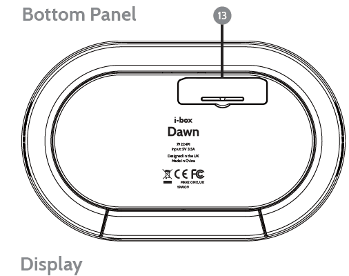 i-box Dawn Bedside Alarm Clock User Manual i-box Dawn Bedside Alarm Clock User Manual-5