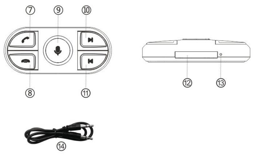 ARTSUN VM-216 Auto Drive Bluetooth FM Transmitter User Guide-2