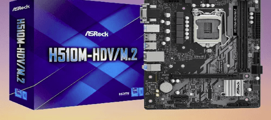ASRock H510M-HDV Motherboard for Intel 10th-11th Generation CPUs User Manual ASRock H510M-HDV Motherboard for Intel 10th-11th Generation CPUs User Manual-feat