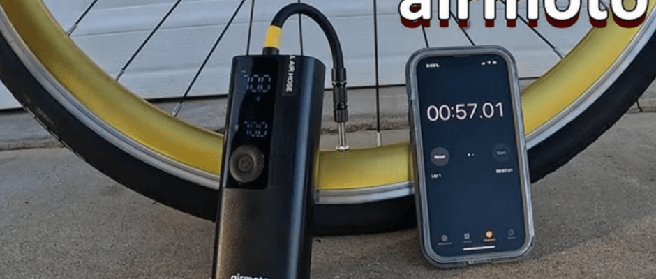 Airmoto Tire Inflator Smart Air Pump User Manual Airmoto Tire Inflator Smart Air Pump featured image