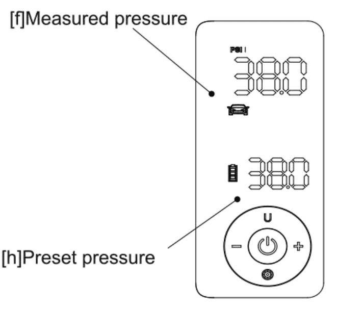 Airmoto ‎BP198 Tire Inflator Portable Air Compressor 6