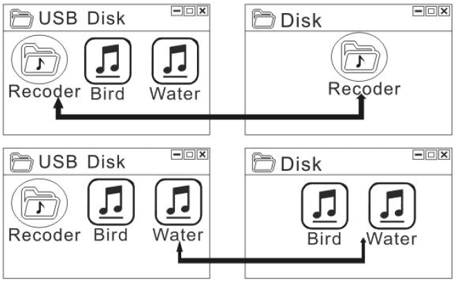 Aiworth E36 Professional Voice Recorder User Manual-14