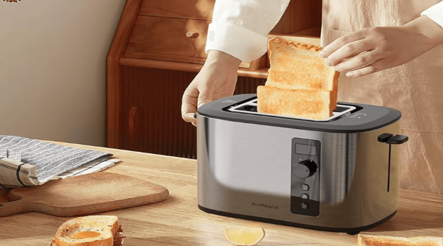 Amazon Basics 2 Slice Extra-Wide Slot Toaster Manual