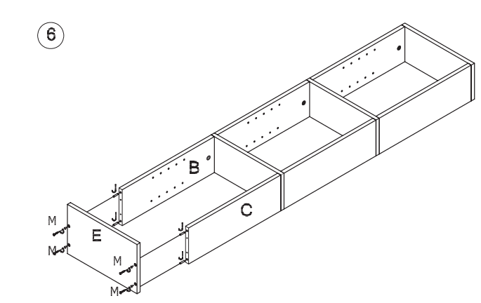 Atlantic Summit Media Storage Cabinet Assembly 7