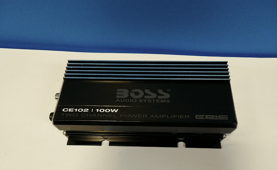 BOSS Audio Systems CE102 2-Channel Car Amplifier User Manual-feat