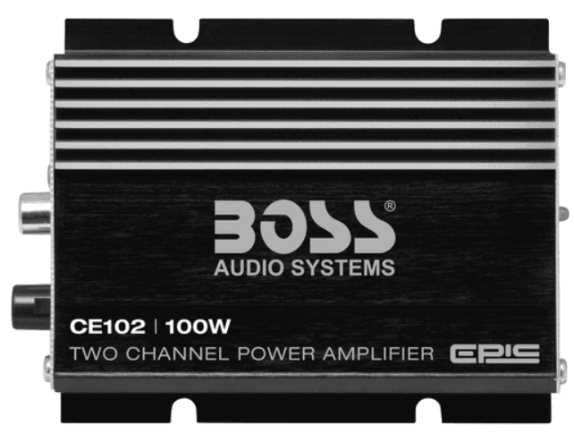BOSS Audio Systems CE102 2-Channel Car Amplifier User Manual-main