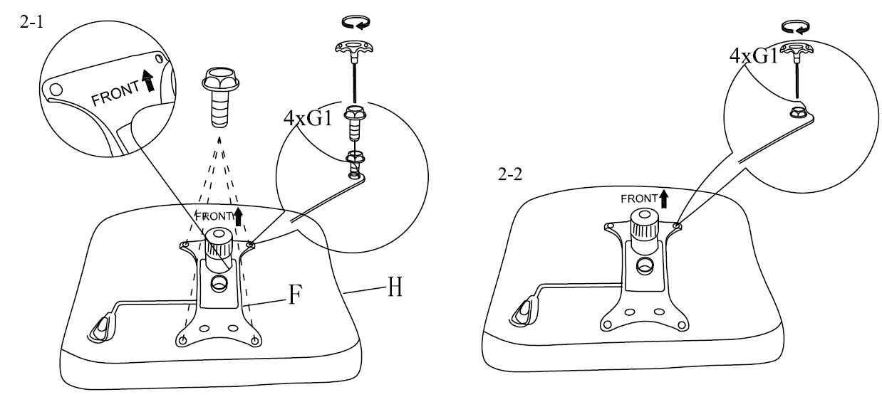BestOffice High-Back Gaming Chair Assembly Instructions-3