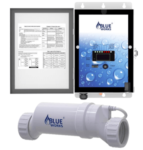 Blueworks BLH Series Saltwater Pool Chlorinator System Installation Manual-main