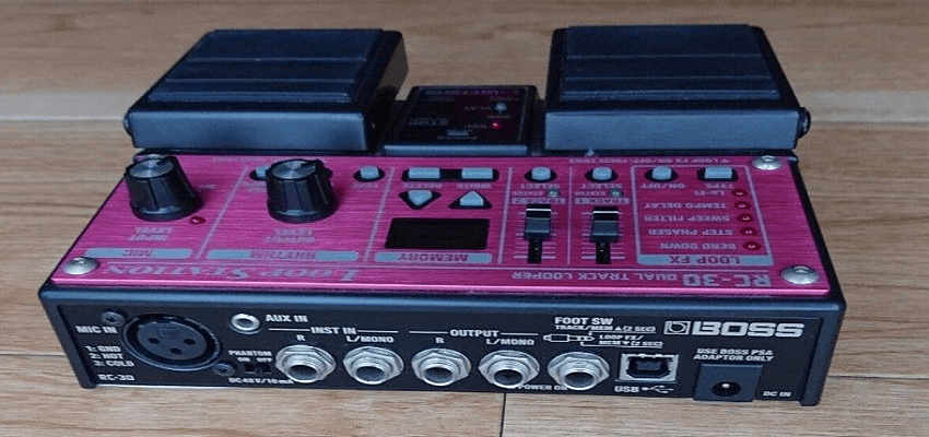 Boss RC-30 Dual Track Loop Station User Manual Boss RC-30 Dual Track Loop Station User Manual-feat