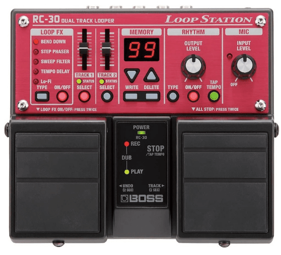 Boss RC-30 Dual Track Loop Station User Manual-prod