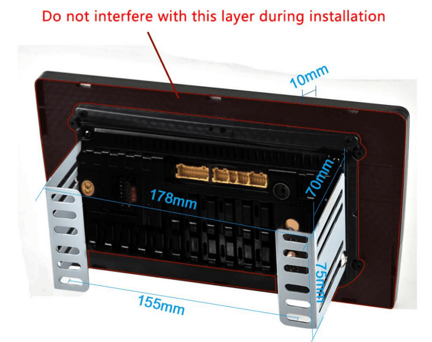 CAMECHO SHA16 Android Auto Car Multimedia Stereo 3