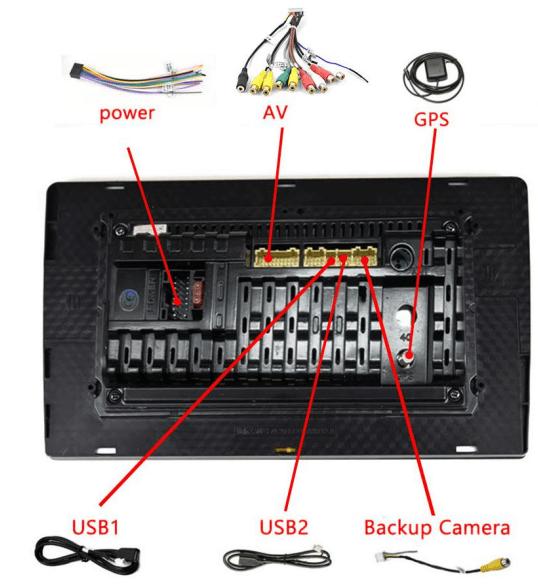 CAMECHO SHA16 Android Auto Car Multimedia Stereo 4