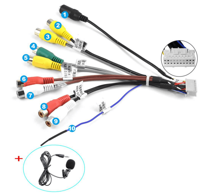 CAMECHO SHA16 Android Auto Car Multimedia Stereo 6