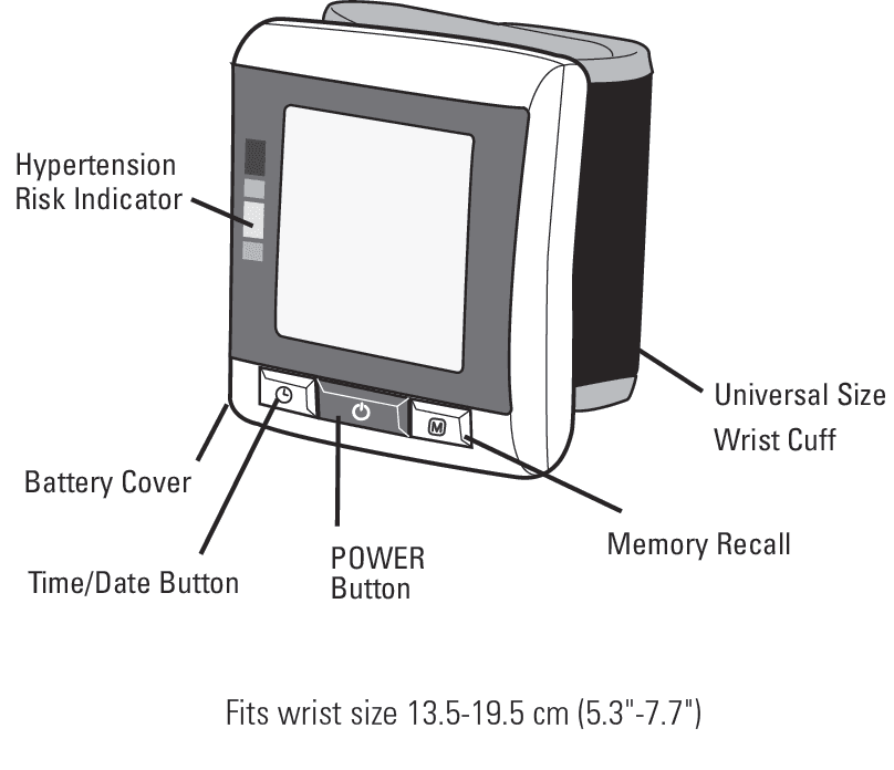 CVS Health Series 400W Wrist Blood Pressure Monitor-2
