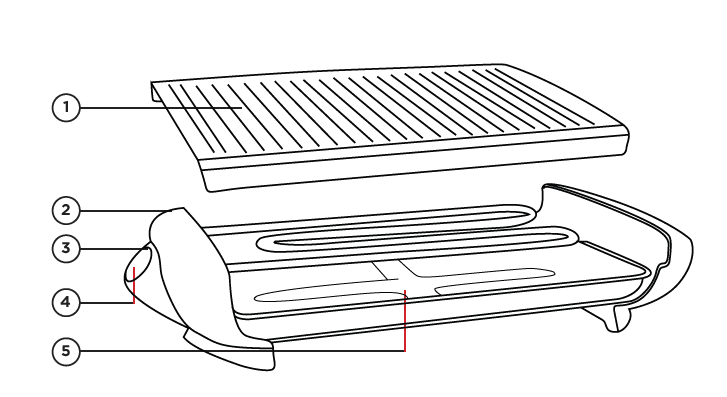 Chefman XL RJ23 Electric Griddle User Guide Chefman XL RJ23 Electric Griddle 1