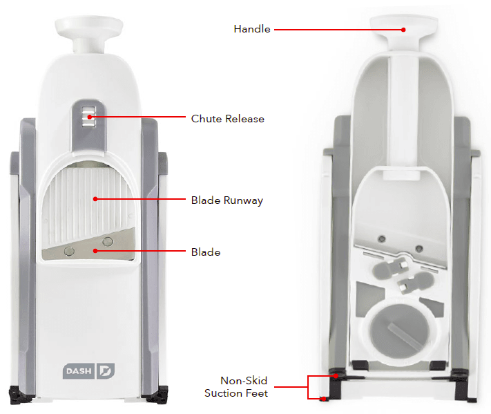 DASH Safe Slice Mandoline Slicer User Guide DASH Safe Slice Mandoline Slicer User Guide-3
