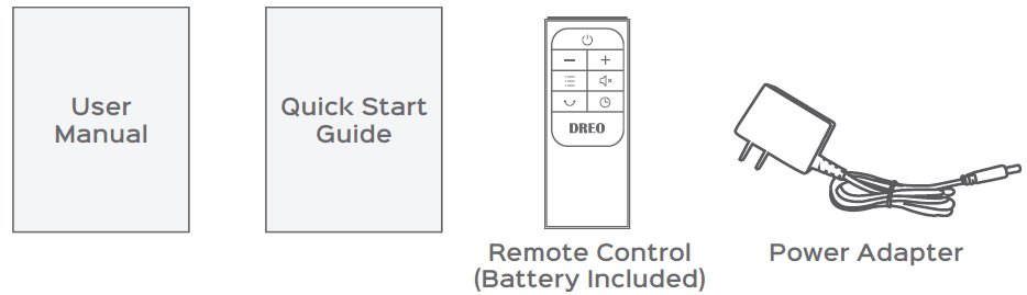 DREO DR-HTF005 Pilot Max Tower Fan User Manual-8