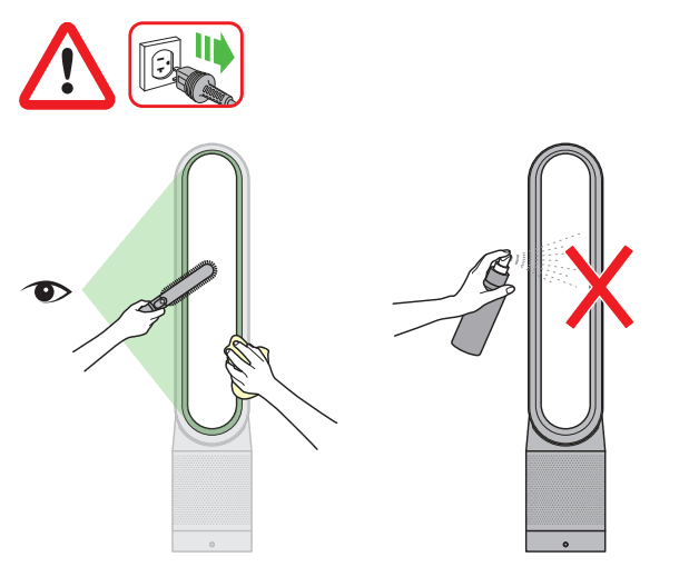 Dyson TP01 Pure Cool Tower Air Purifier and Fan 12