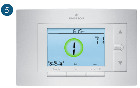 Emerson Sensi UP500W Wi-Fi Smart Thermostat 10