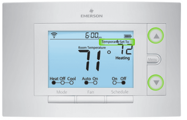 Emerson Sensi UP500W Wi-Fi Smart Thermostat 5