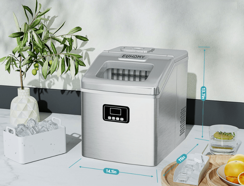 Euhomy IM-F Countertop Icemaker Machine Instruction Manual