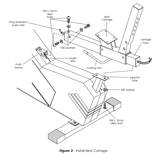 Fitness Quest New Balance 5K 6100 Recumbent Bike 16