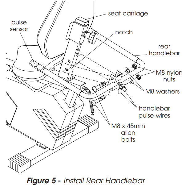 Fitness Quest New Balance 5K 6100 Recumbent Bike 20